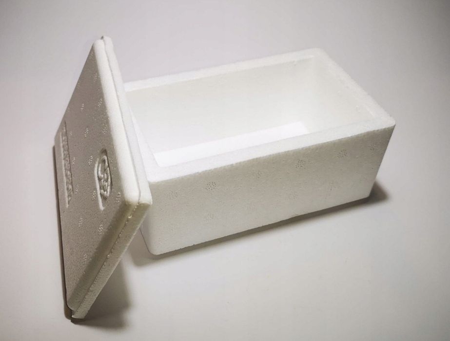10szt Pudełko styropianowe termiczne styrobox średni