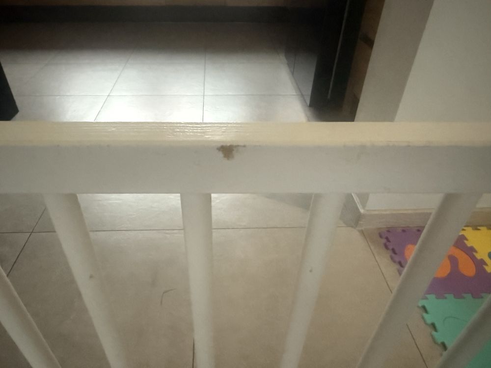 Łóżeczko niemowlęce białe
