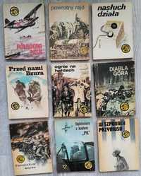 Książki z serii Żółtego Tygrysa, zestaw 16 egz. '84 [Sesja #40]