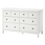 HEMNES Komoda 8 szuflad biała bejca 160x96  Nowa w kartonie ! Okazja