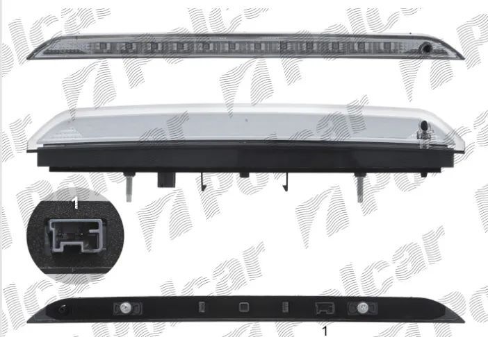 Farolim de 3º stop Peugeot 508  2008 3008 5008 Carrinha Citroen C4 Picasso C5 AirCross 6351LX 6351.LX