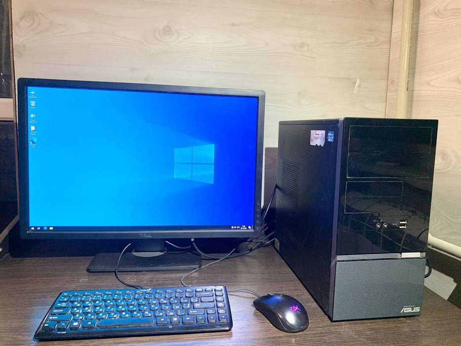 Продам intel i7 6700, ОЗУ 16gb, ssd 120gb, DELL 24"
