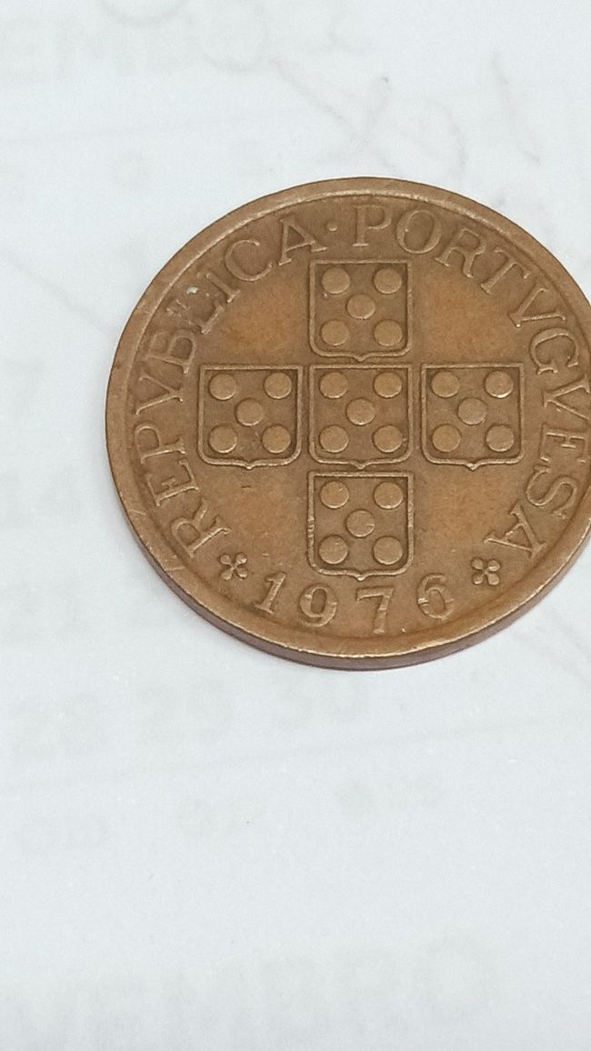 Moeda antiga de 50 centavos