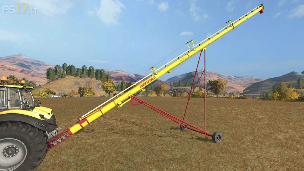 Гвинтовий конвеєр, шнековий навантажувач, зернонавантажувач 270Х12 м