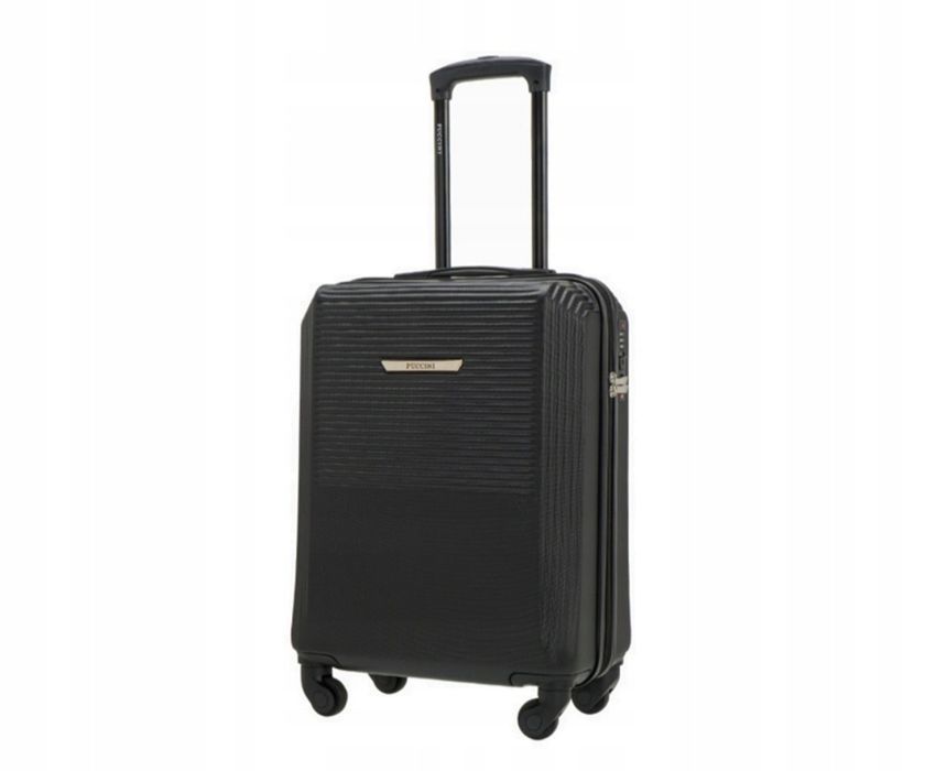 Mała walizka PUCCINI SAN DIEGO ABS025C 1 Czarna
