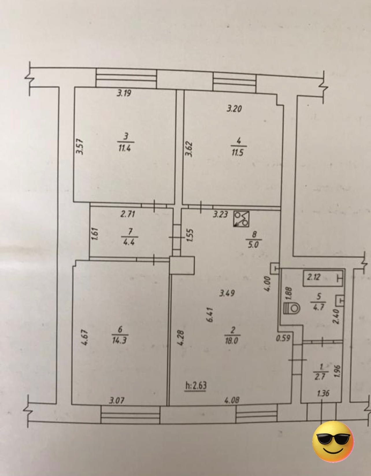 Продаж 3 кмн квартири вул.Новомістенська