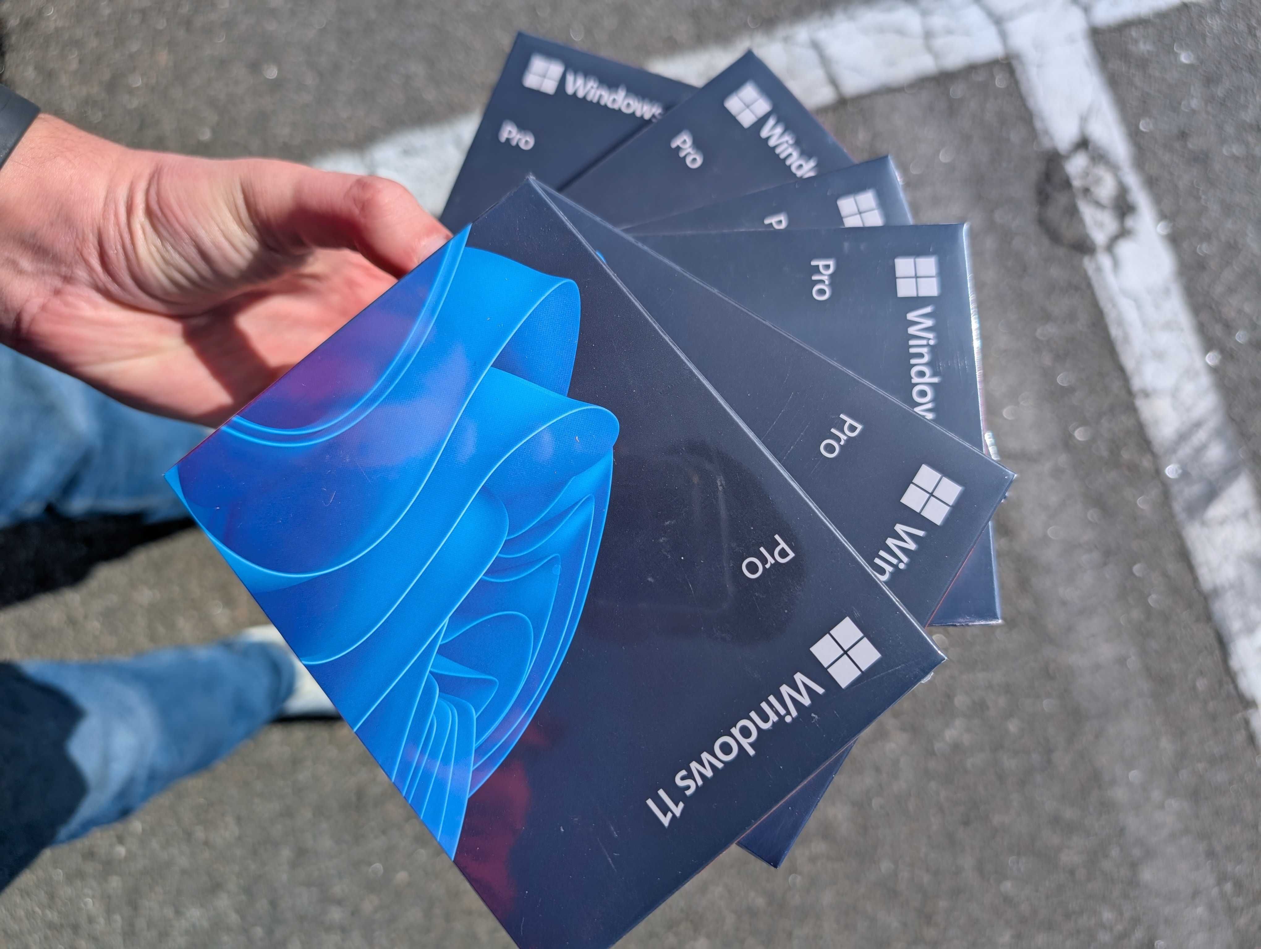 Боксова Windows 11 Pro BOX Лицензия Коробка Виндовс 11 Про Віндовс USB