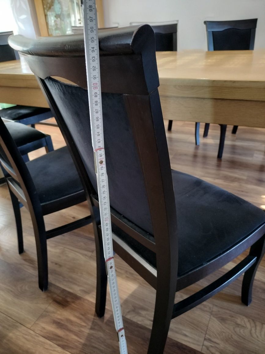 Zestaw mebli stół rozkładany 8 krzeseł