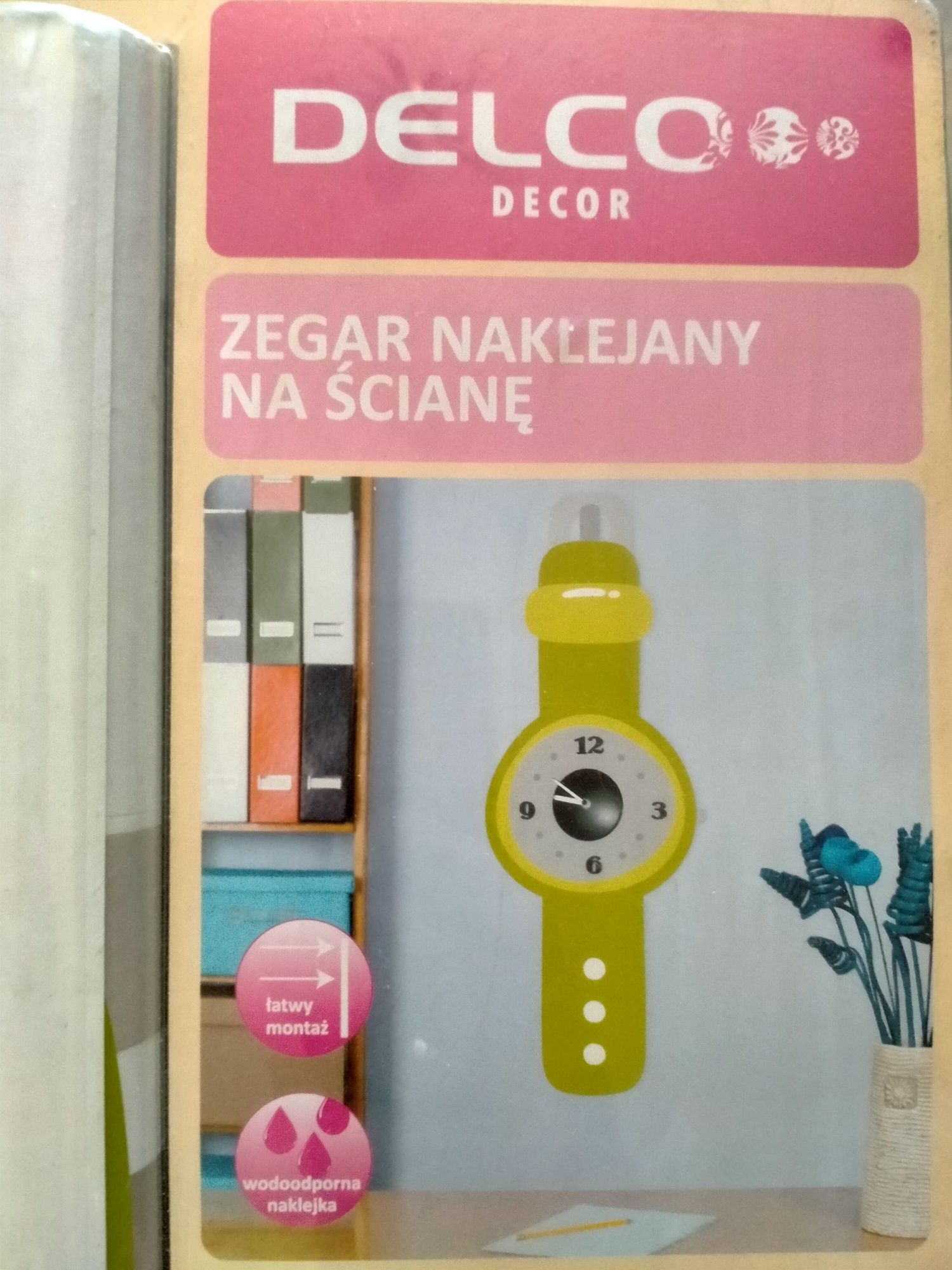 NOWY Zegar dekoracyjny na scianę