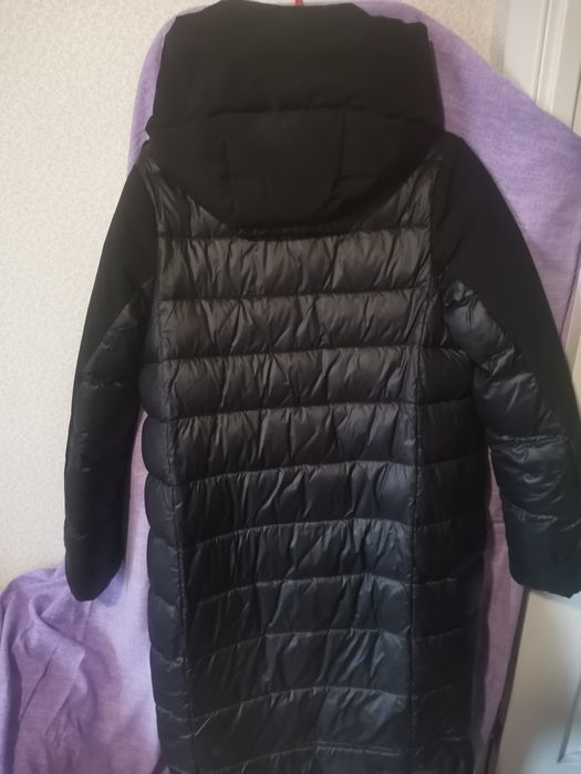 Пуховик чёрный пр-во PARTEN наполнитель халофайбер на молнии