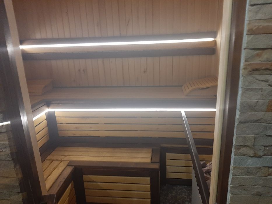 Сауна, бісєдки, літні альтанки, банкетний зал .