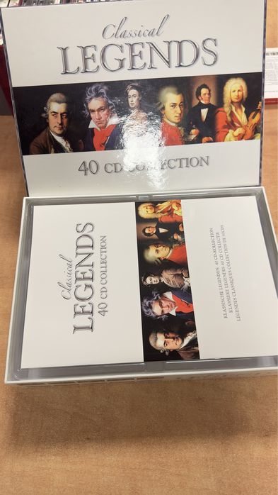 Бетховен 40, БАХ 155 шт і колекція легенди класиків 40 шт