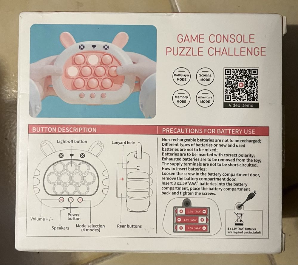 [NOVO] Puzzle Game Machine Tuosiqi
