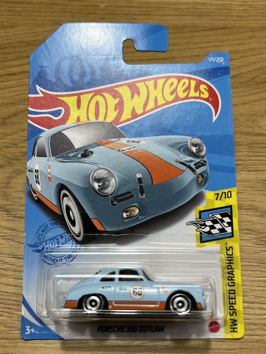 Hot Wheels PORSCHE 356 OUTLAW Gulf HW Speed Graphics