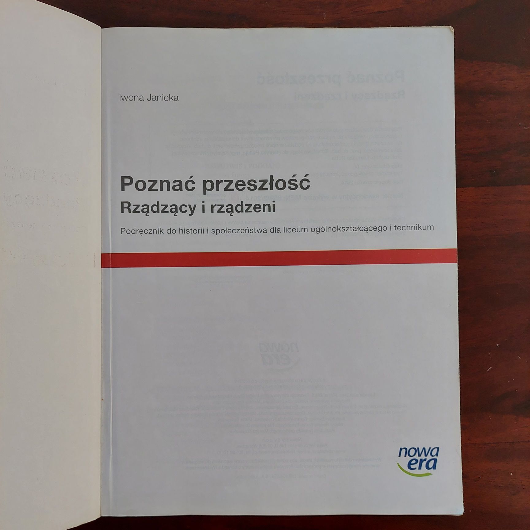 Poznać przeszłość Rządzący i rządzeni podręcznik do his