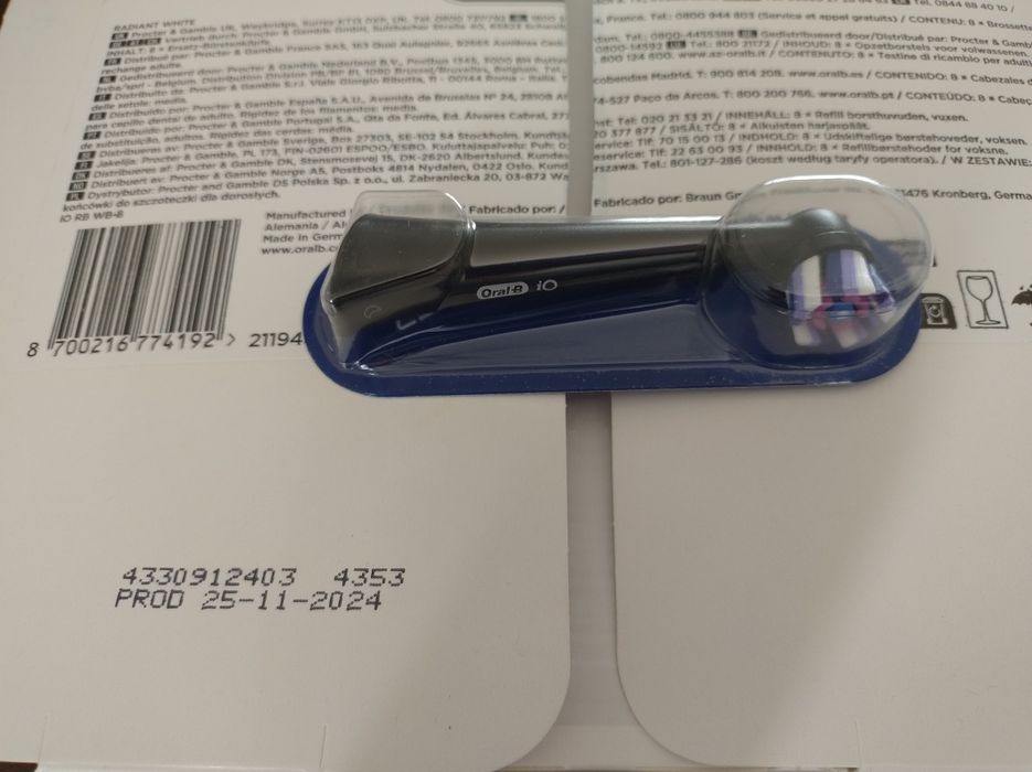 Końcówka do szczoteczki elektrycznej oral-b IO