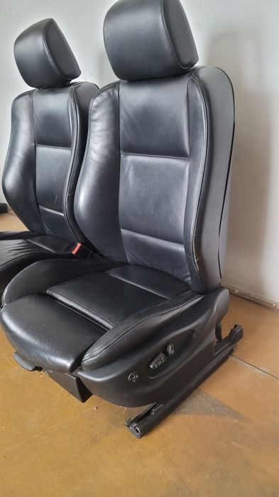 Komplet foteli fotele bmw x5 e53 grzane pompowane  bardzo ładne !