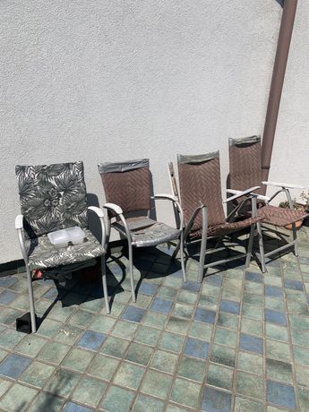 Krzesła ogrodowe - 4 sztuki