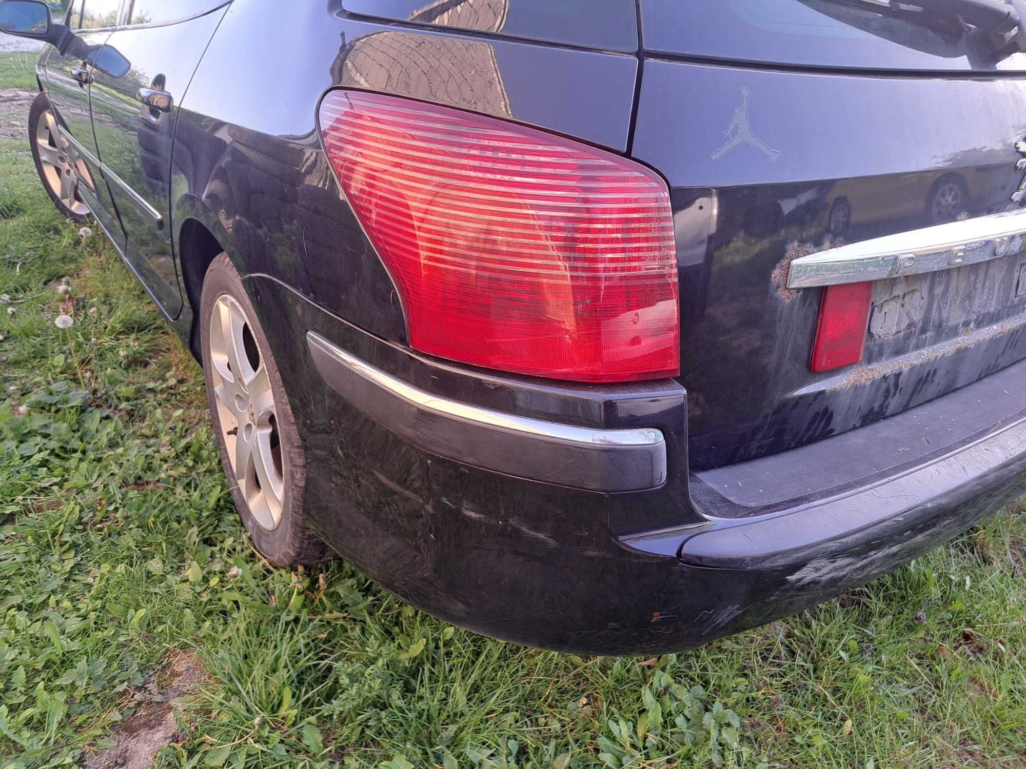 Peugeot 407 sw klapa zderzak lampa maska EXLD drzwi błotnik szyba pas