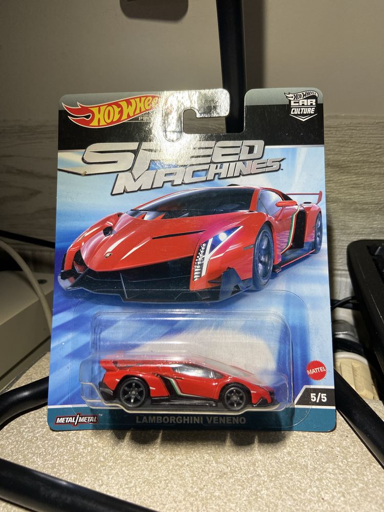 Lamborghini Veneno - Speed Machines 5/5- Hotwheels car culture