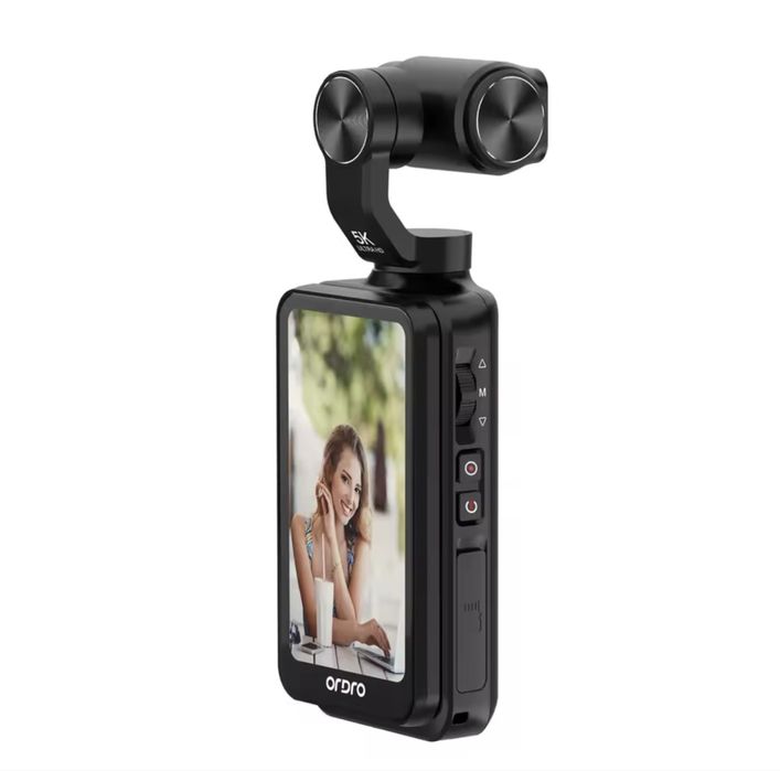 Экшн-камера ORDRO M5 — 4K, 3-осевой стабилизатор, ночная съёмка