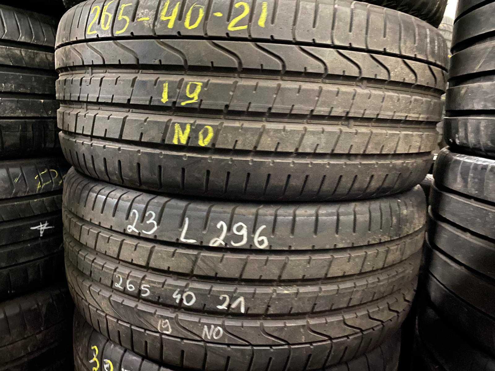 265/40/21 Pirelli Pzero NO