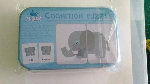 Jogo cognitivo animais terapia puzzle