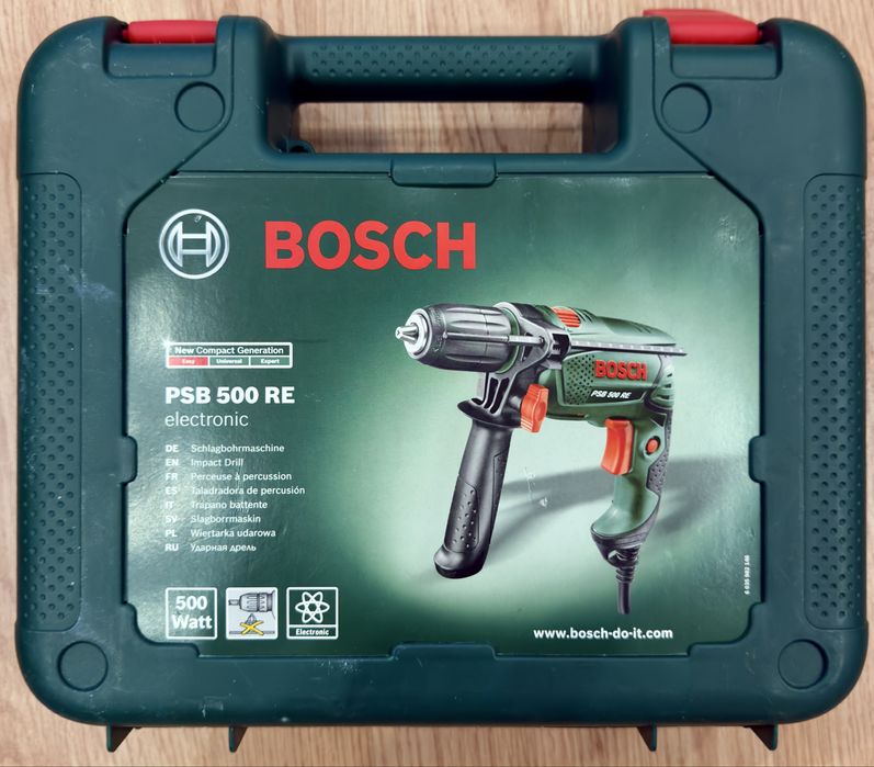 Дрель ударная Bosch PSB 500 RE