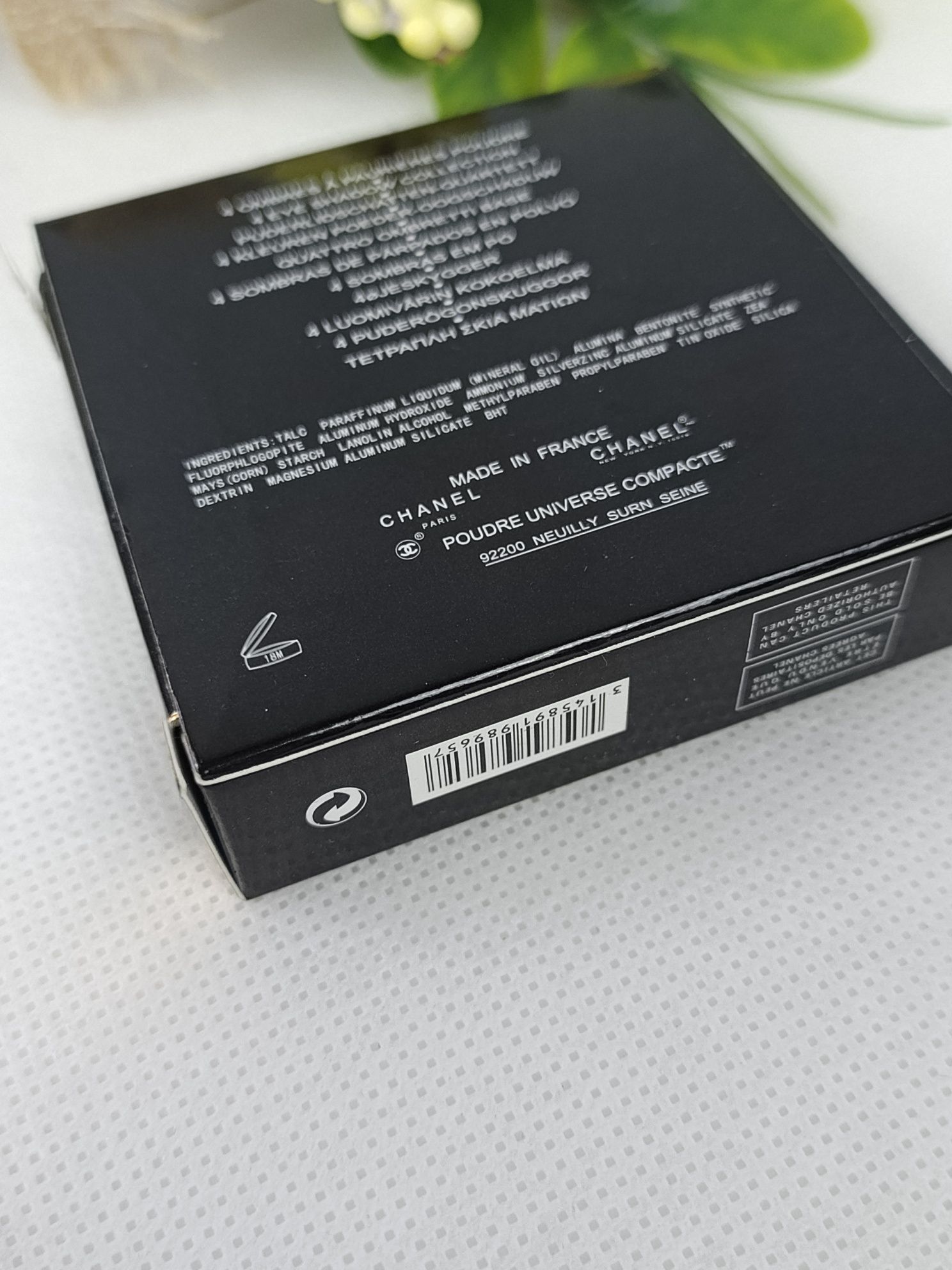 Chanel Les 4 Ombres 306 Splendeur et Audace – Paleta cieni do powiek
