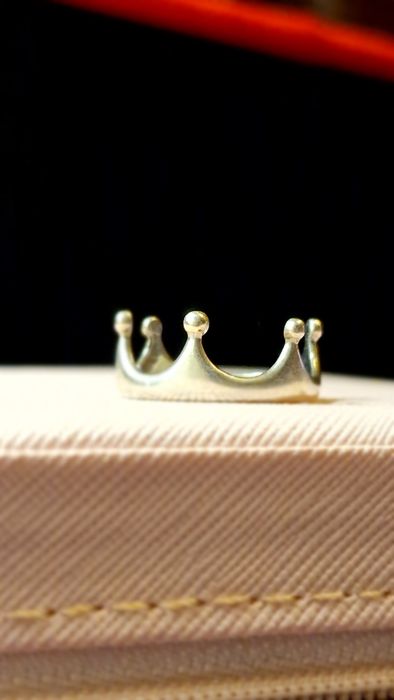 Серебряное кольцо Корона