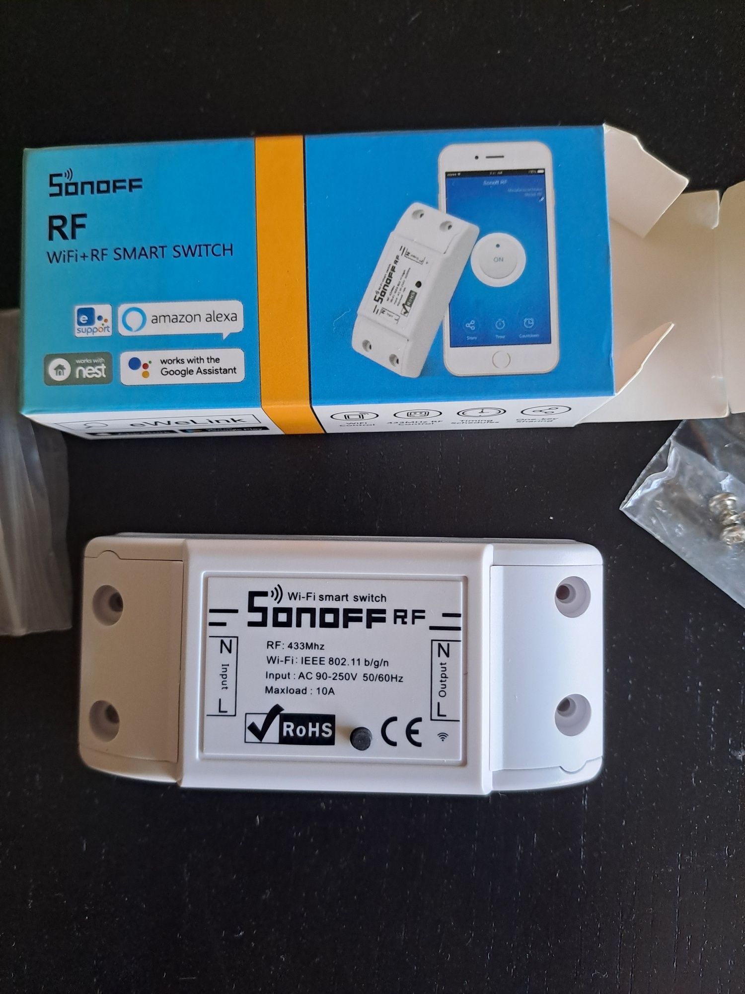 Sonoff domótica com comando