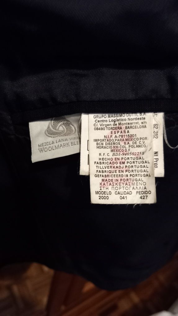 Fato Massimo Dutti