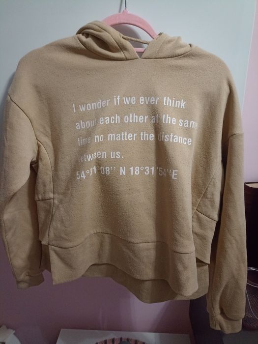 Bluza beżowa Sinsay rozmiar XS