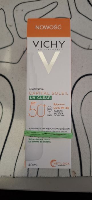 Vichy Krem przeciwko niedoskonałościami spf 50+