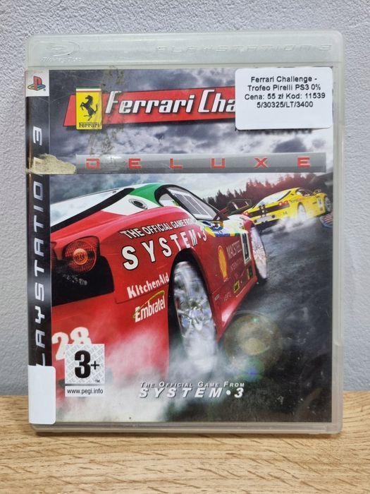Gra Ferrari Challenge Trofeo Pirelli Deluxe Playstation 3 Ps3 Używana