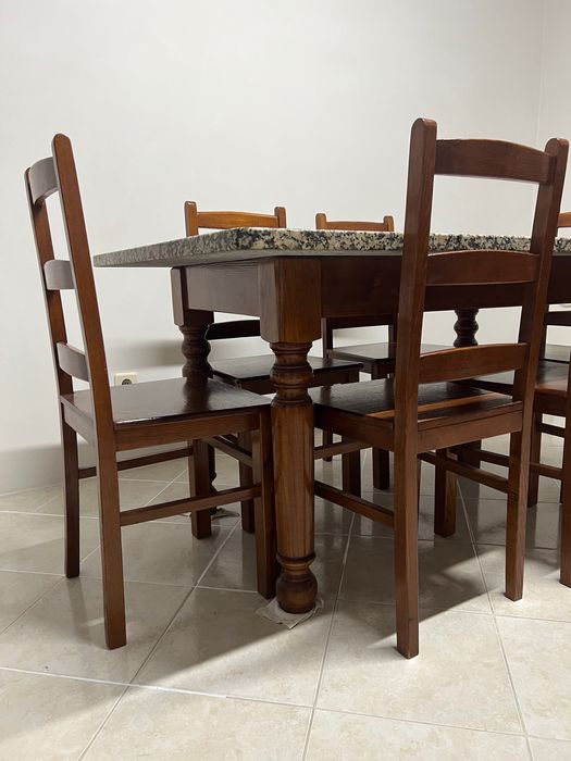 Mesa de cozinha granito