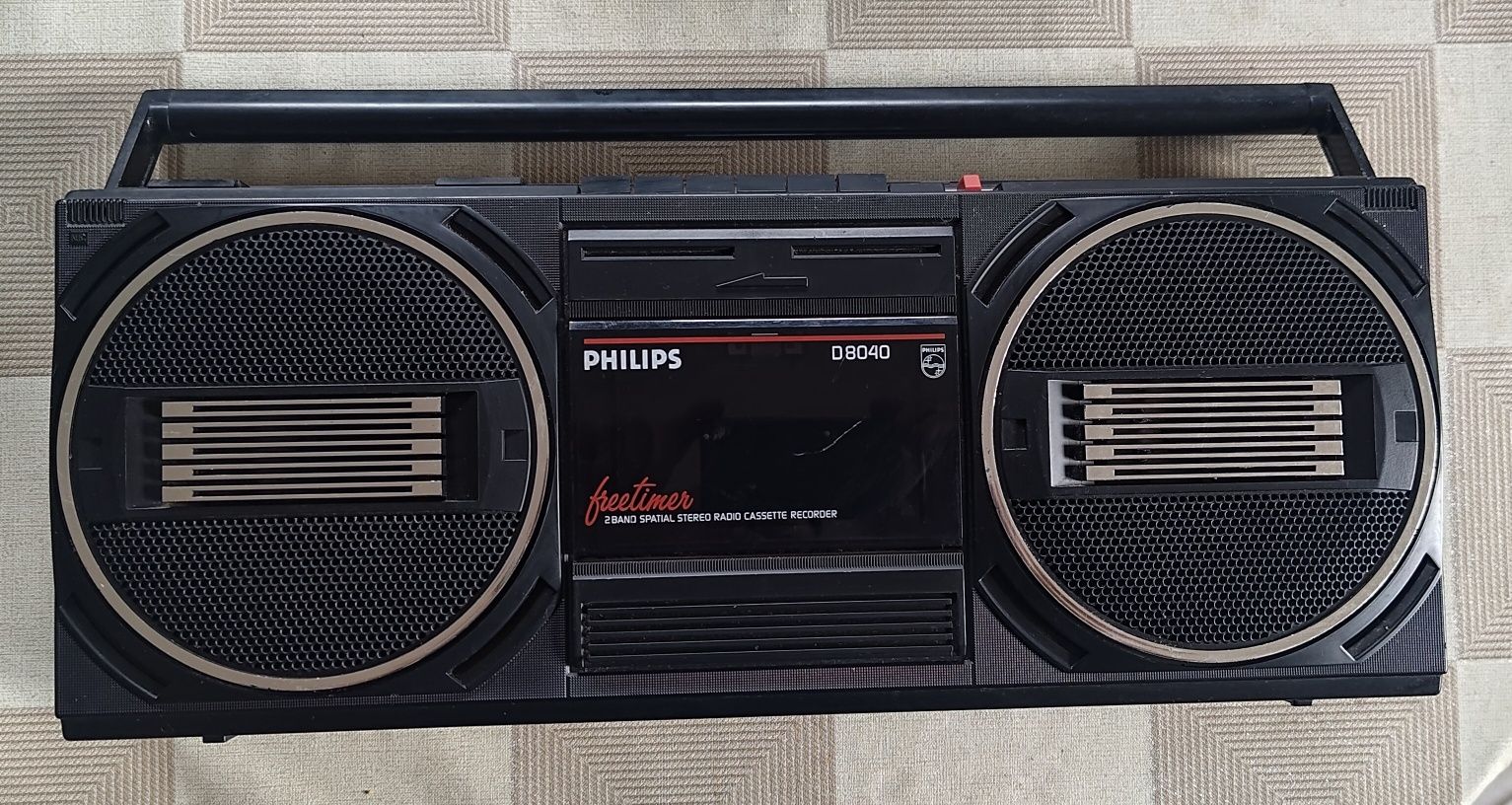 Radiomagnetofon Philips D8040 rok 1986