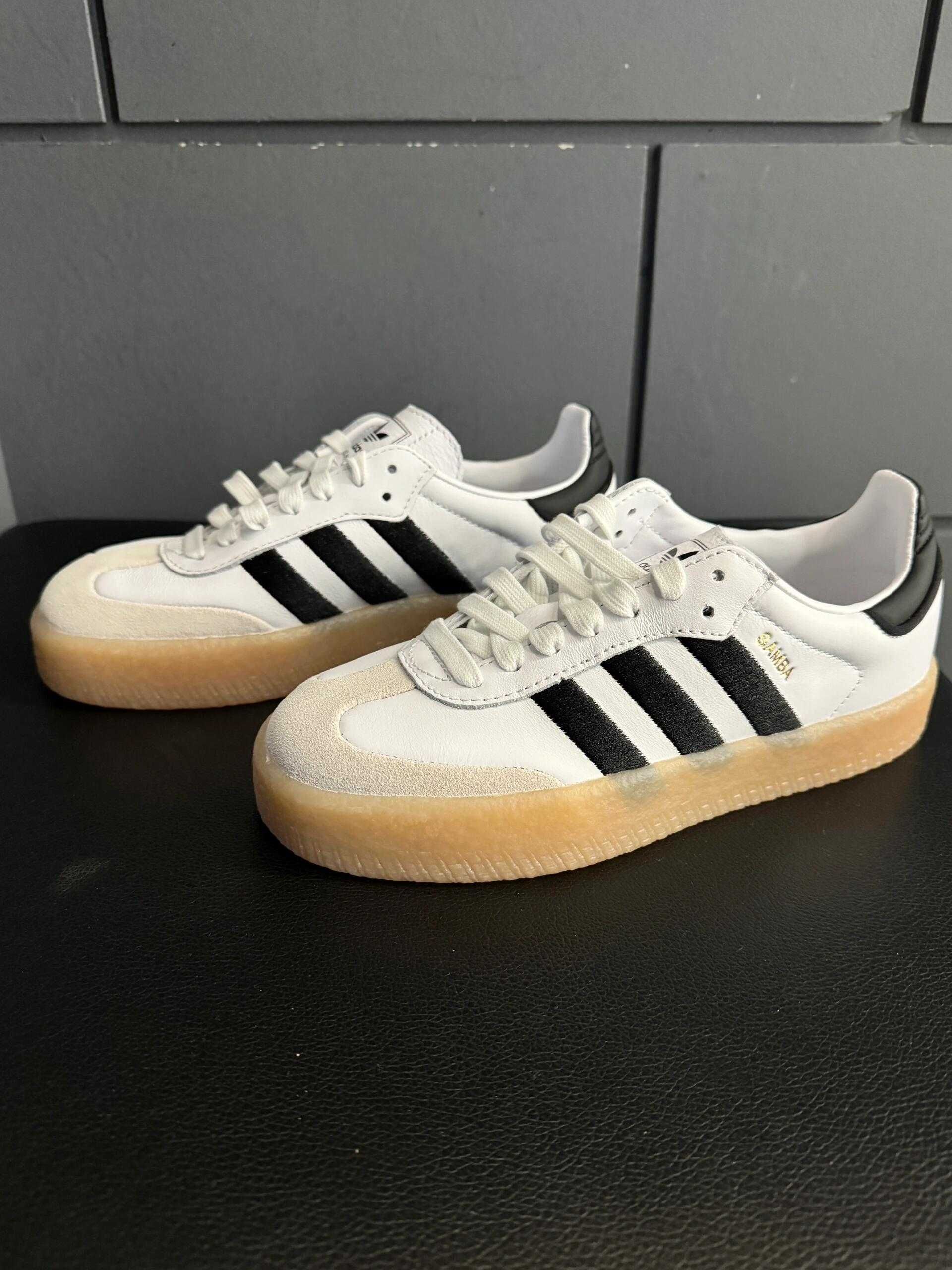 adidas Sambae White Black Gum EU 38