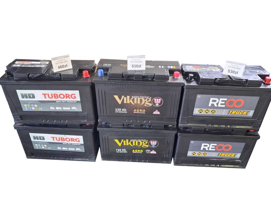 Akumulator Cartech 125Ah 850A do Ciagnika