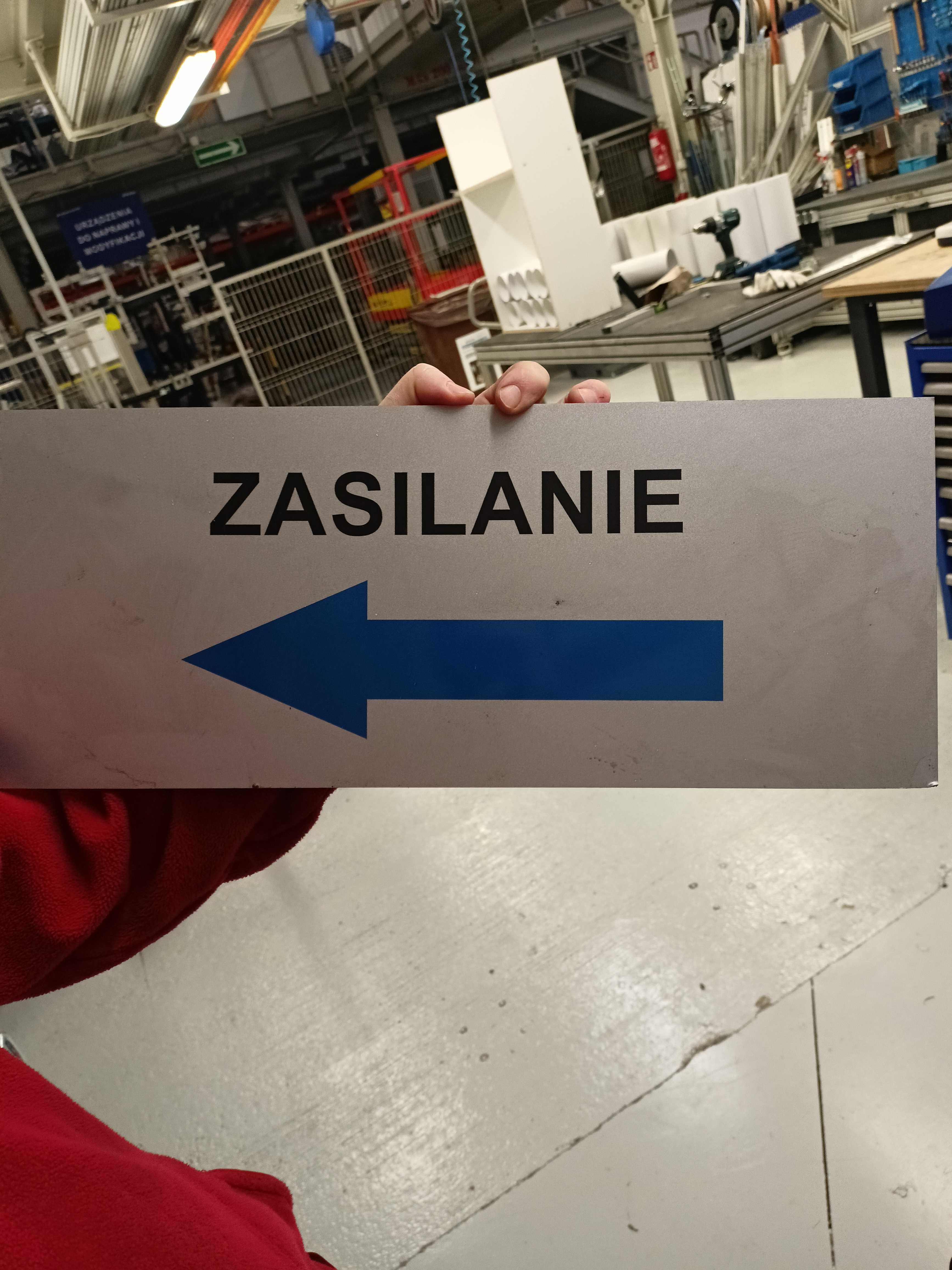 Tablica Reklamowa Znaki Oznakowania Ostrzegawcze Drogowe PCV Dibond