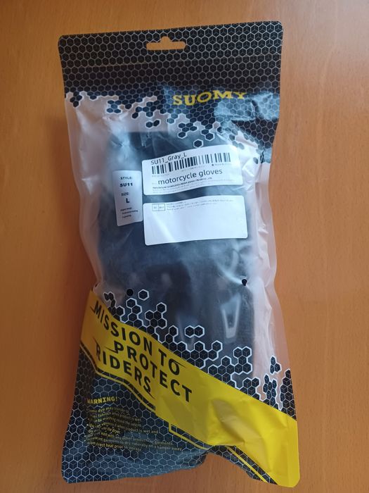 Luvas mota tamanho L novas