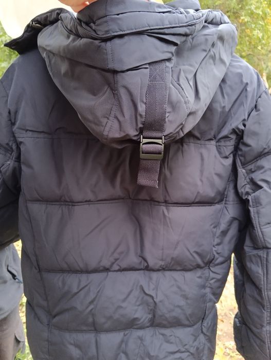 Чоловіча зимова куртка великого розміру