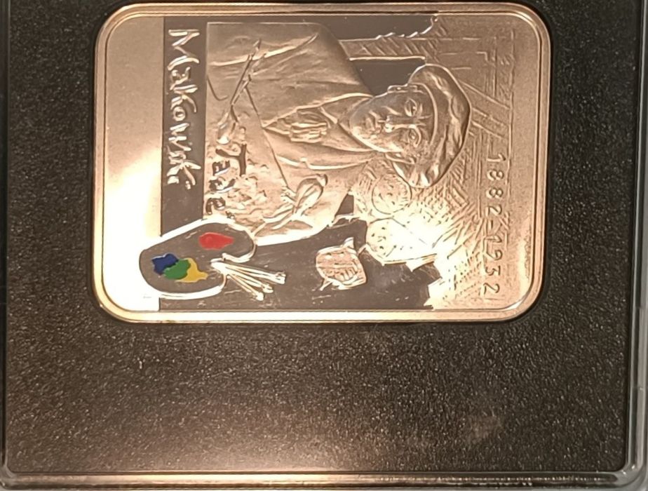Tadé Makowski moneta srebrna