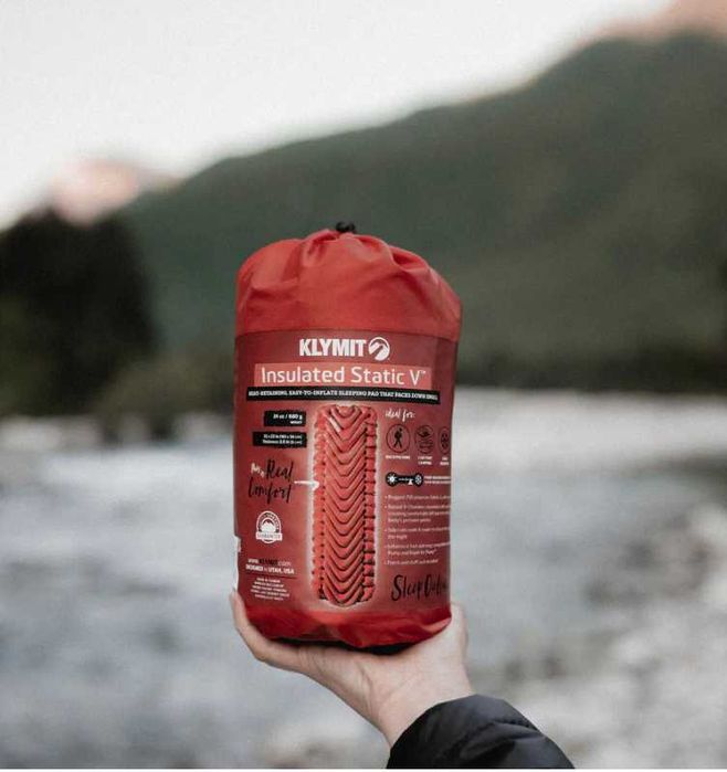 Klymit Static V Insulated R-Value 4.4 (килимок зимовий, каремат)