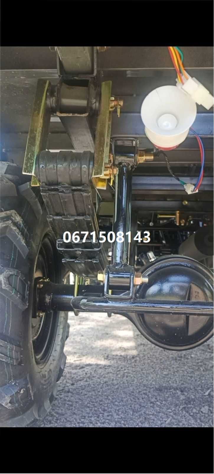 Квадроцикл грузовой Forte ATV 250 BS-T (черный)ФОРТЕ доставка під двір