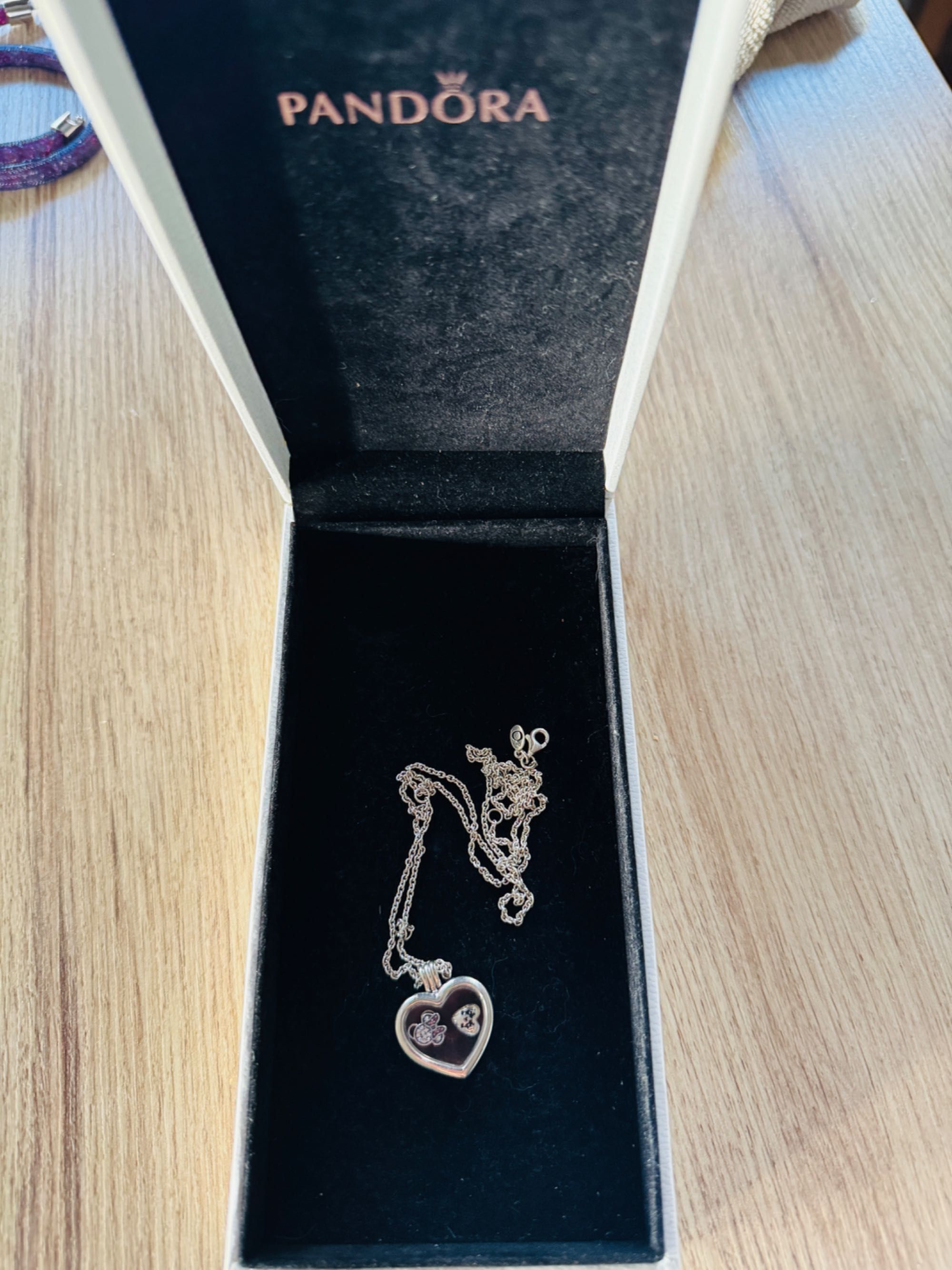 Naszyjnik Pandora Petite Memories charms Myszka Micky Mini 100 lat