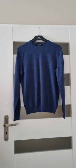 Wełniany sweter Massimo Dutti