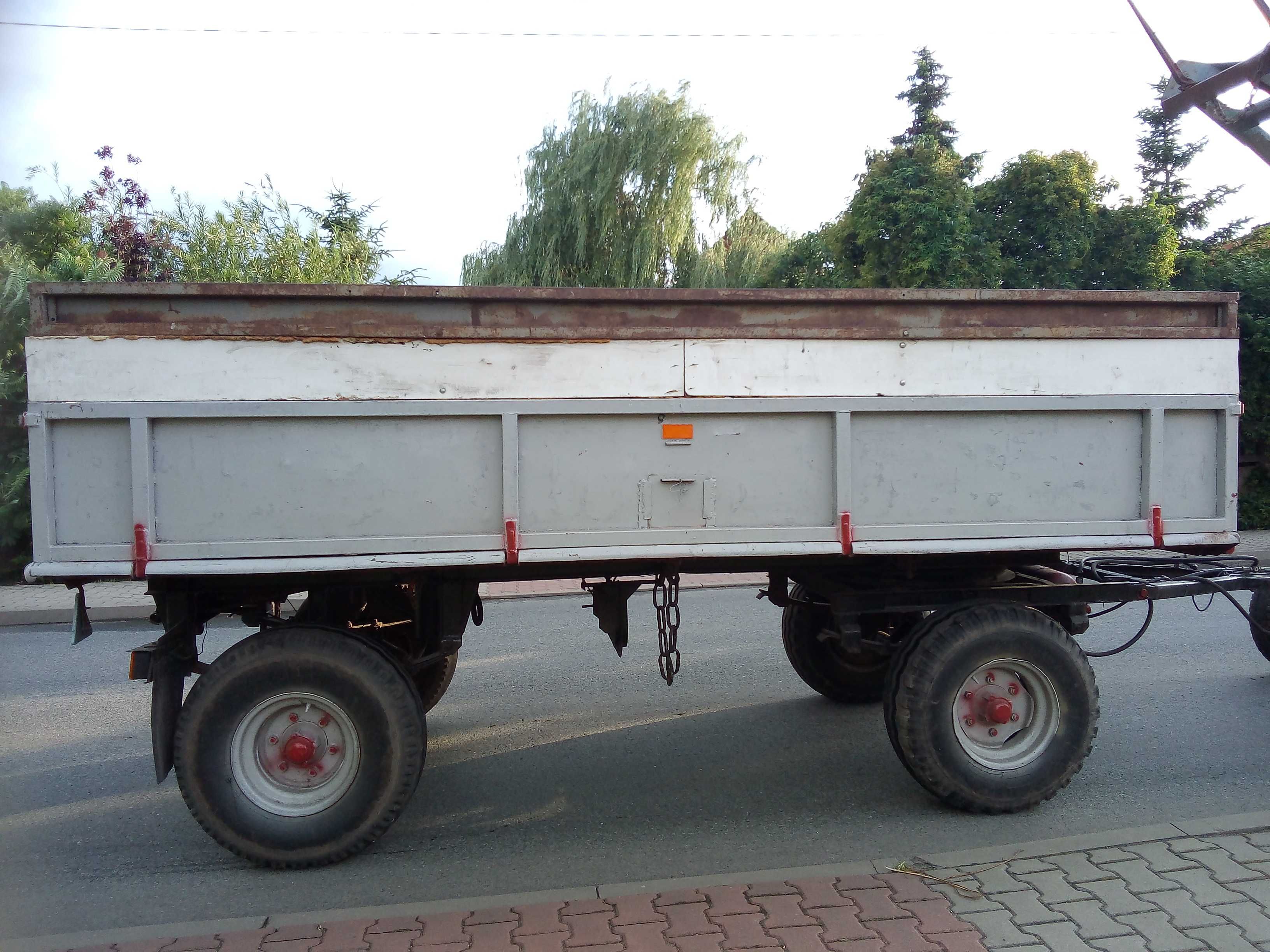 Przyczepa ROLNICZA Meprozet Kościan T 058/1 Wywrota na dwie strony