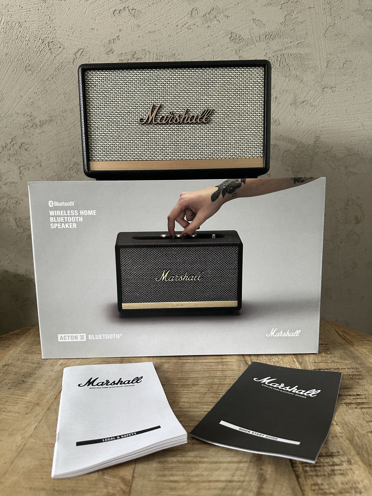 Głośnik Bluetooth Marshall Acton II (nie JBL) mega dźwięk!