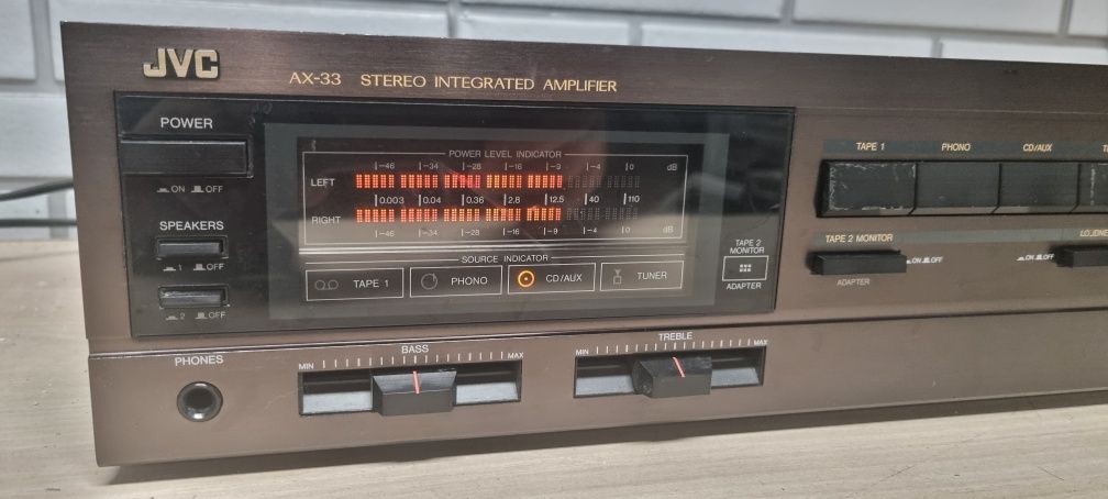 Wzmacniacz HI-FI stereo JVC AX-33BK. Japan